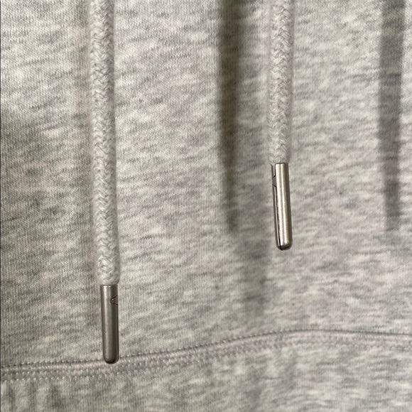 Champion Gray Hoodie Size Medium Casual Pullover - Picture 7 of 8